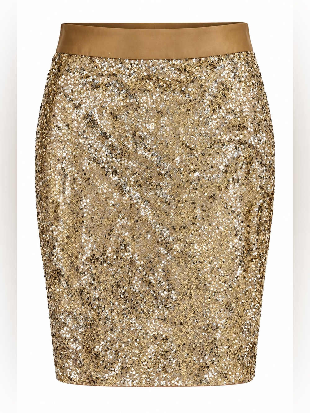 The Limited NWT gold sequin pencil skirt, size 10